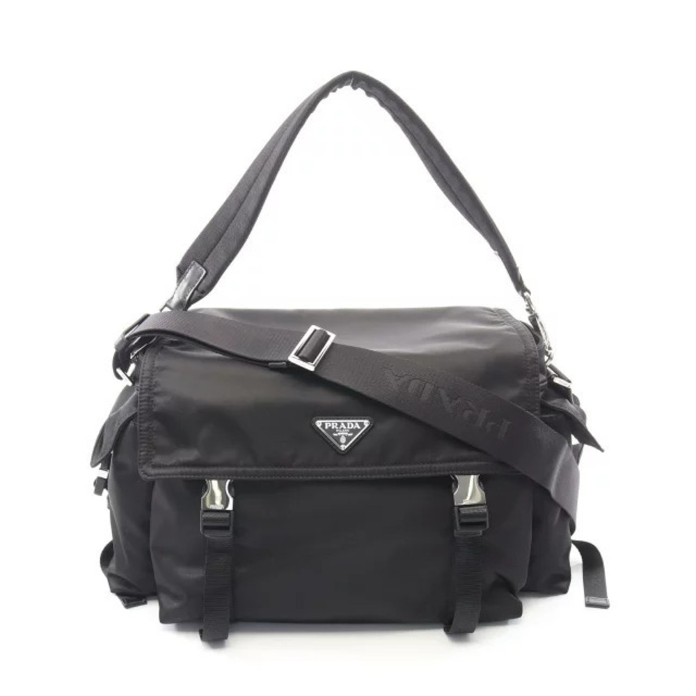 Prada Explorer Re Shoulder Bag Black